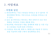 [창업계획서] 스타킹 및 레깅스 판매 멀티샵 창업 사업계획서 PPT-10