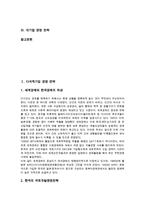 다국적기업 경영 전략, 벤처기업 경영 전략, 중소기업 경영 전략, 대기업 경영 전략 분석-2