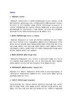 [복합운송] 복합운송의 기본요건과 프레이트 포워더, 지역별 국제복합일관운송-2
