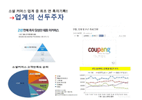 coupang 쿠팡 기업분석과 쿠팡 마케팅 SWOT,STP,4P전략분석및 쿠팡 향후방안제안 PPT-10