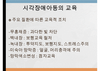 시각청각장애아동의교육, 시각장애, 시각장애아동의특성, 시각장애아동의교육, 청각장애, 청각장애아동의 특성, 청각장애아동의 교육-4