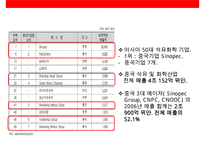 1위로 등극한 중국 석유화학 산업이해(중국 석유화학산업의 현황 및-10