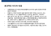 식품(유해성분불량식품등)관련 보도에 대한 미디어와의 역학관계-18