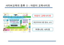 [사이버교육] 사이버교육의 현황 사이버교육의 개념 사이버교육의 종류-15