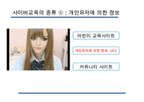 [사이버교육] 사이버교육의 현황 사이버교육의 개념 사이버교육의 종류-16