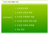 [수도권 규제] 수도권 규제의 배경, 수도권 규제정책 현황, 수도권 규제-2