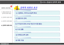 아시아나 항공의 전략적 제휴의 배경 과정 효과 전망 및 나아갈 방향 제언-6