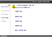 아시아나 항공의 전략적 제휴의 배경 과정 효과 전망 및 나아갈 방향 제언-11