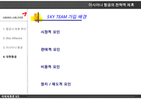 아시아나 항공의 전략적 제휴의 배경 과정 효과 전망 및 나아갈 방향 제언-17