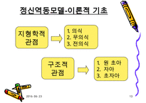 정신역동모델 심리사회모델 인지행동모델에 대한 개념과 과정 및 유용성과 한계점-13
