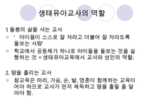 [우수레포트] [생태유아교육 모든 것] 생태유아교육 개념, 생태유아교육 특징, 생태유아교육 모든 것PPT자료 수정 다운 홍보-12