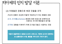 [A+ 추천레포트][인지발달이론] 인지 발달과 언어 - 발달의 3가지 원리, 피아제의 인지발달이론, 인지발달의 기본 개념, 인지발달의 4단계, 피아제 이론 현대적 관점·시사점, 비고츠키 인지발달이론, 피아제와 비고츠키 비교PPT자료-7