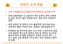 [A+ 추천레포트]장애인교육(특수교육)의 개념, 장애인교육(특수교육)의 특성과 장애인교육(특수교육)의 역사, 장애인교육(특수교육)의 통합 및 장애인교육(특수교육)의 현황, 문제점 그리고 향후 장애인교육(특수 수정 다운 홍보-11