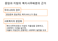 도시복지문제 - 도시복지행정시스템(중앙과 지방의 복지사무배분 근거, 배분기준, 복지행정사무의 사례와 문제점) & 도시빈민복지사례-서울시(빈곤 개념, 도시빈민 현황, 도시빈민복지정책, 희망드림프로젝트)PPT자료 수정 다운 홍보-6