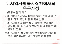 [지역사회복지실천의 기술] 지역사회사정의 개요, 지역사회복지실천의 욕구사정, 지역사회복지프로그램 기획과 평가방법, 사회복지사의 기술 수정 다운 홍보-7