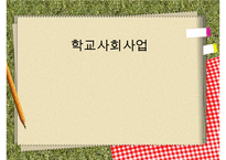 [학교사회복지] 학교사회복지의 정의와 필요성 및 우리나라 학교사회복지 제도화의 방향과 문제점 및 학교사회복지 실천 사례 수정 다운 홍보-1