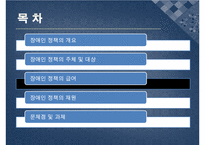장애인 복지 정책의 특징 및 필요성과 문제점 및 개선방안)-2