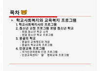 [학교사회복지 프로그램 분석] 다양한 학교사회복지와 교육복지 프로그램, 청소년 단체 프로그램 및 수련활동 분석 수정 다운 홍보-2