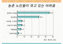 농촌지역 노인복지의 현황과 환경 및 문제점과 노인복지 개선방안-7