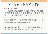 농촌지역 노인복지의 현황과 환경 및 문제점과 노인복지 개선방안-10
