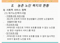 농촌지역 노인복지의 현황과 환경 및 문제점과 노인복지 개선방안-12