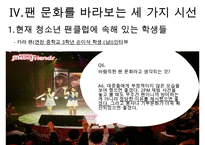 [팬클럽 문화]청소년의 팬덤 문화의 특징, 원인, 사례, 문제점 및 향후전망-11