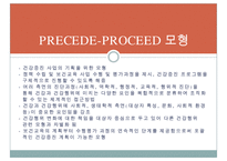[보건교육] PRECEDE-PROCEED모형-3