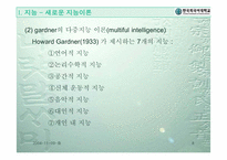 [교육심리] 지능과 창의력-8
