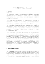한국의 가상공동체-1
