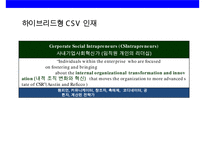 CSR을 통한 한국기업의 글로벌 경쟁력 강화전략&사례-12