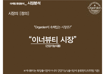 아모레퍼시픽의 오가든(ogarden) 마케팅전략과 이너뷰티시장(inner beauty market)-10