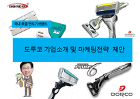도루코 기업소개 및 전략 제안[토종 면도날 브랜드 도루코]-1