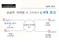 세계 싱글족 소비 트렌드 & 싱글족 마케팅-19