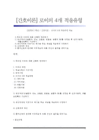 [간호이론] 로이의 4개 적응유형 적용 - 1)주어진 이론에 대해 정리 2)대상자(만성질환자)를 선정한 후 인구사회적, 생활습관특성 기술 3)주요개념을 적용하여 사정 4)간호계획작성 5)이론적용에 따른 본인의 결론-1