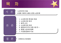 [노인복지] 노인복지의 개념, 고령화 사회의 노인문제 현황, 노인복지의 역사, 선진국의 노인복지 사례(일본), 노인복지의 문제점 및 개선방안-2