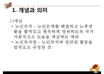 [노인복지법 분석] 노인복지법의 필요성, 노인복지법의 개념과 의미, 외국의 노인복지법, 해결방안 PPT자료-6