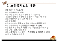 [노인복지법 분석] 노인복지법의 필요성, 노인복지법의 개념과 의미, 외국의 노인복지법, 해결방안 PPT자료-11