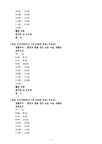 [어린이집 수업지도안 모음집] 일일 교육계획안 5개(월요일-금요일) 및 활동계획안5개(월요일-금요일) 모음집-3