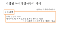 도시복지 행정시스템의 특징, 문제점, 서울 도시빈민복지사례, 개선방안-12