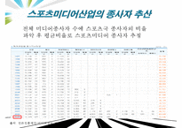 스포츠 미디어산업,스포츠 미디어 산업의 현황과 문제점 및 발전방향-19
