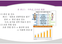 현대사회의 가족의 변화와 가족의 형태 및 특성과 당면과제, 나아갈 방향 제언 PPT-5