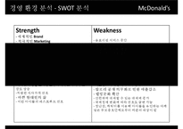 [McDonald 마케팅 성공사례] 맥도널드 선정이유, 경영환경 분석, 마케팅 전략, STP, 4P, 마케팅 믹스, 미래전략-5