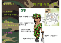 [군대 심리학] 군대심리학의 개념과 군대 내의 심리학의 법칙들 발표자료-18