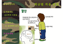 [군대 심리학] 군대심리학의 개념과 군대 내의 심리학의 법칙들 발표자료-20