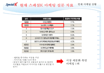 [성공전략 분석] 스페셜K의 성공전략의 특징, 마케팅 성공 방법 및 향후 전망과 마케팅 기대 효과-11