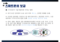 Smart Phone 스마트폰이 이용자에 끼치는 영향(문제제기, 스마트폰 개념,발전, 스마트폰 긍정,부정, 스마트폰 개선,전망)PPT자료-19