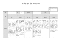 [만0세 관찰일지] 만0세반 관찰일지(3명 1년치 분량)-4