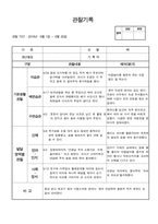 만2세 관찰일지-1학기(3월-9월) 14명분량-10
