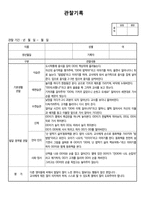 [만2세 관찰일지-2학기]만2세 7명 분량. 만2세 2학기(9월부터 1월) 관찰일지-17