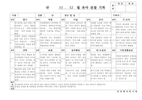 (만5세 관찰일지)만5세 11월, 12월 관찰일지 20명 분량-2